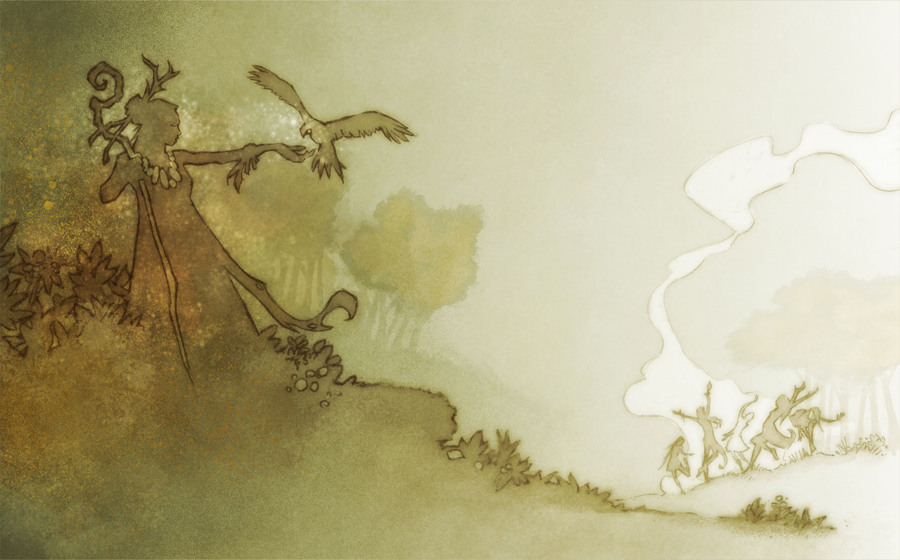 An animist in the mist!