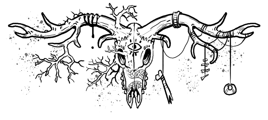elk skull